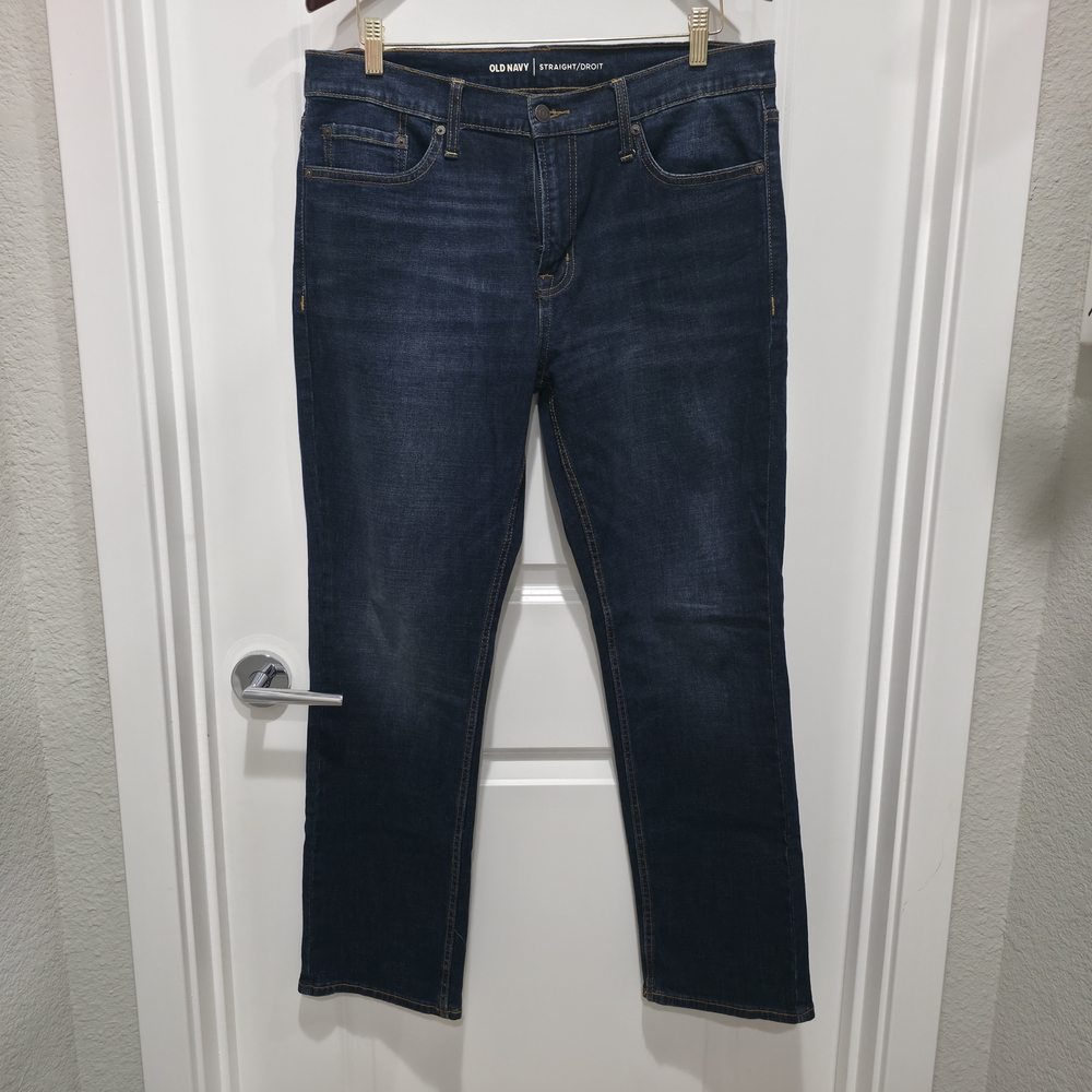 Old Navy Men's Indigo Straight-Leg Jeans